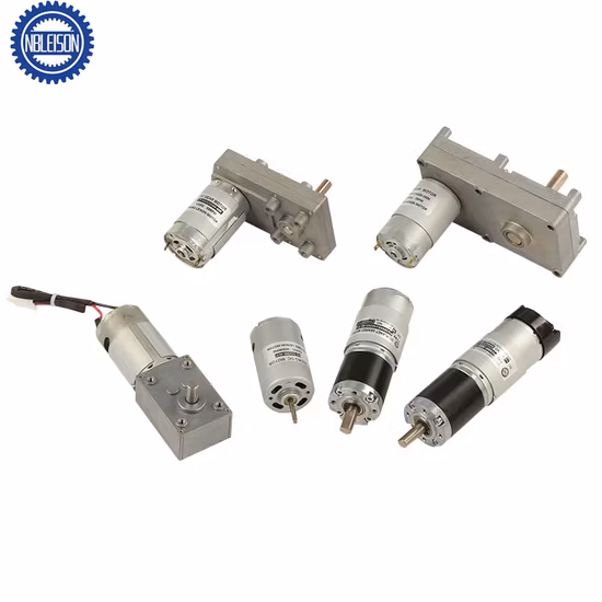 24V 37mm Motor CC de bajas revoluciones con reducción de engranajes para electrodomésticos